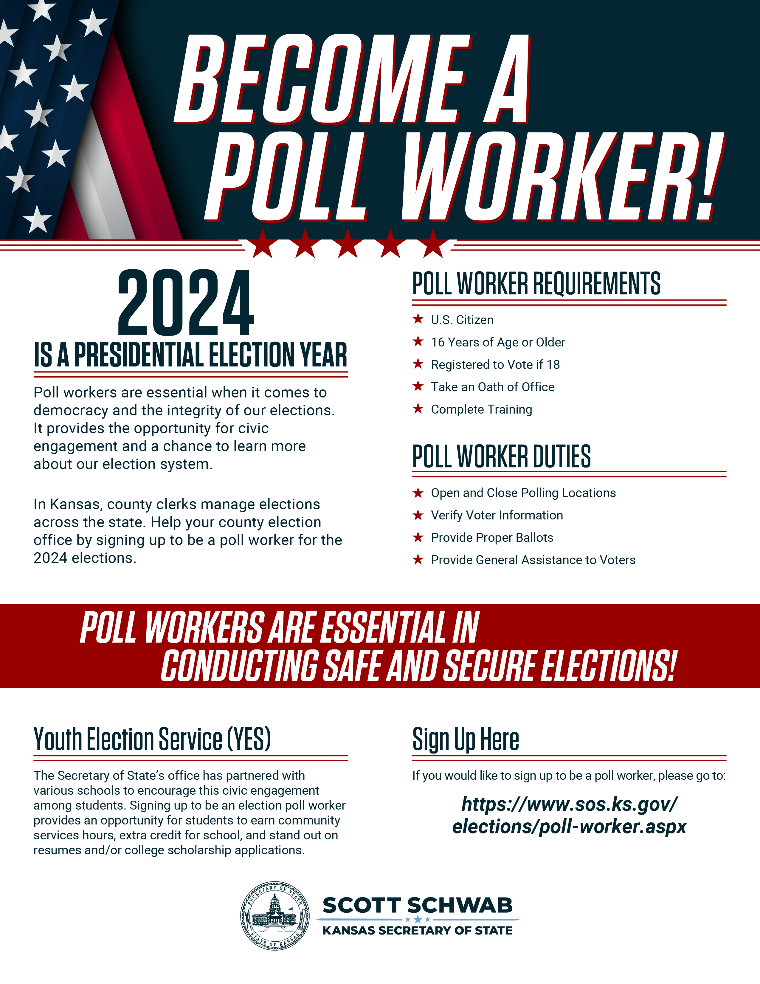 Poll Worker Sheet image